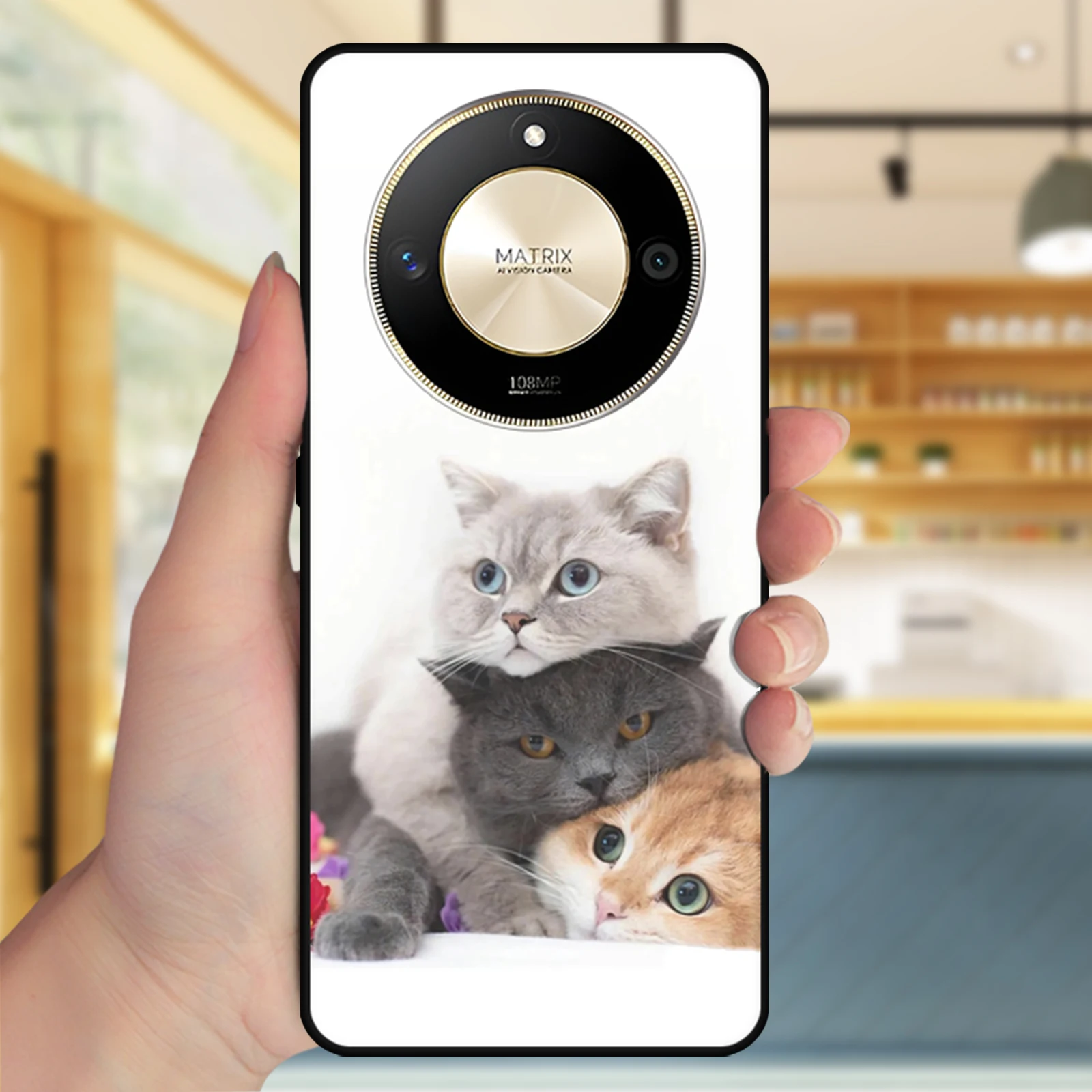 Силиконовый чехол для Huawei Honor X50 милый тигр кот волк мультяшный рисунок X 50 Pro GT 50Pro