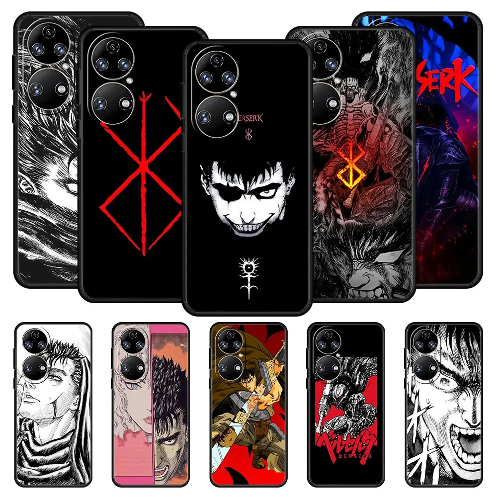 

Berserk Guts Gatsu ​Sacrifice Zodd For Huawei P30 P40 Lite E Case Phone Cases P50 P20 Pro P Smart Z Y9 Y7 2019 Y6p Y9s Y7a Cover