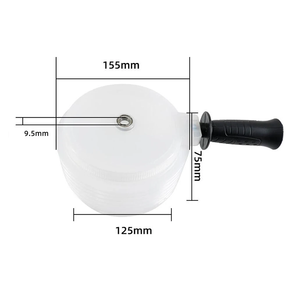 

Hole Opener 16-125MM Dust Cover Bowl Electric Drill Protection Dust Collector Downlight For Gypsum Ceiling With Handle Power Too