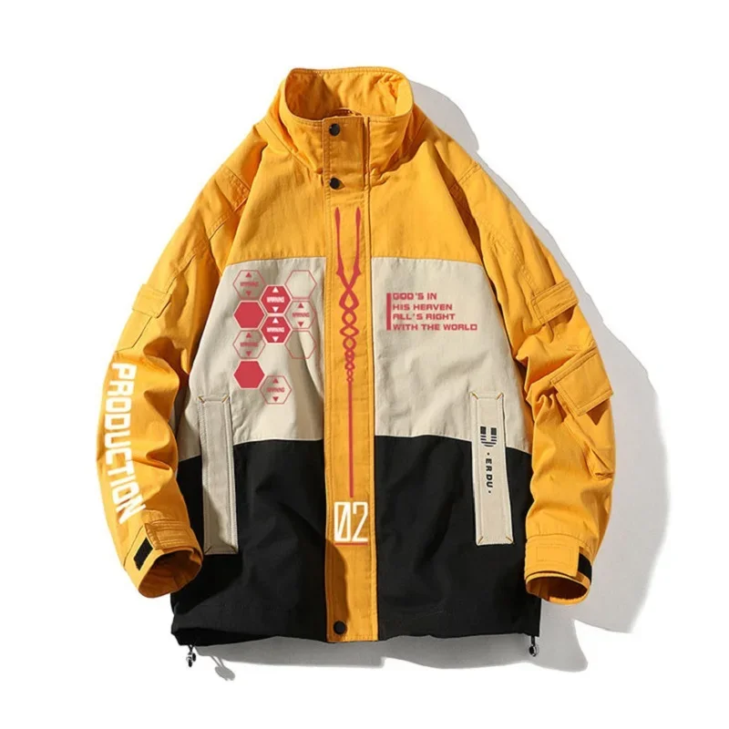 Shogoki EVA-01 00 02 осенне-зимнее рабочее пальто для мужчин и женщин модная куртка