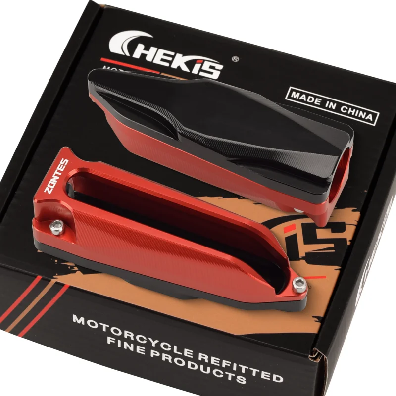 

Chekis подходит для деталей модификации мотоцикла Zontes 368g 703F 703R 703Rr, задняя защитная крышка рулевого управления, противотуманная фара, крышка предотвращения столкновений, защитная оболочка переднего указателя поворота