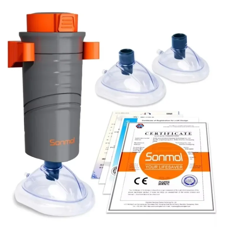 Автоматическое спасательное устройство оснащенное 3-масками портативное