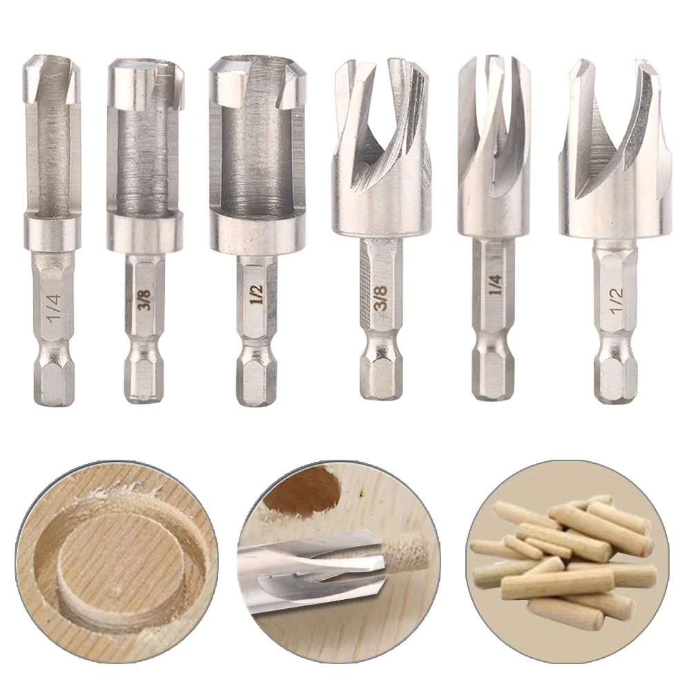 

8 шт./компл. плотничный конический Многофункциональный резак для дерева из углеродистой стали практичный профессиональный инструмент с шес...