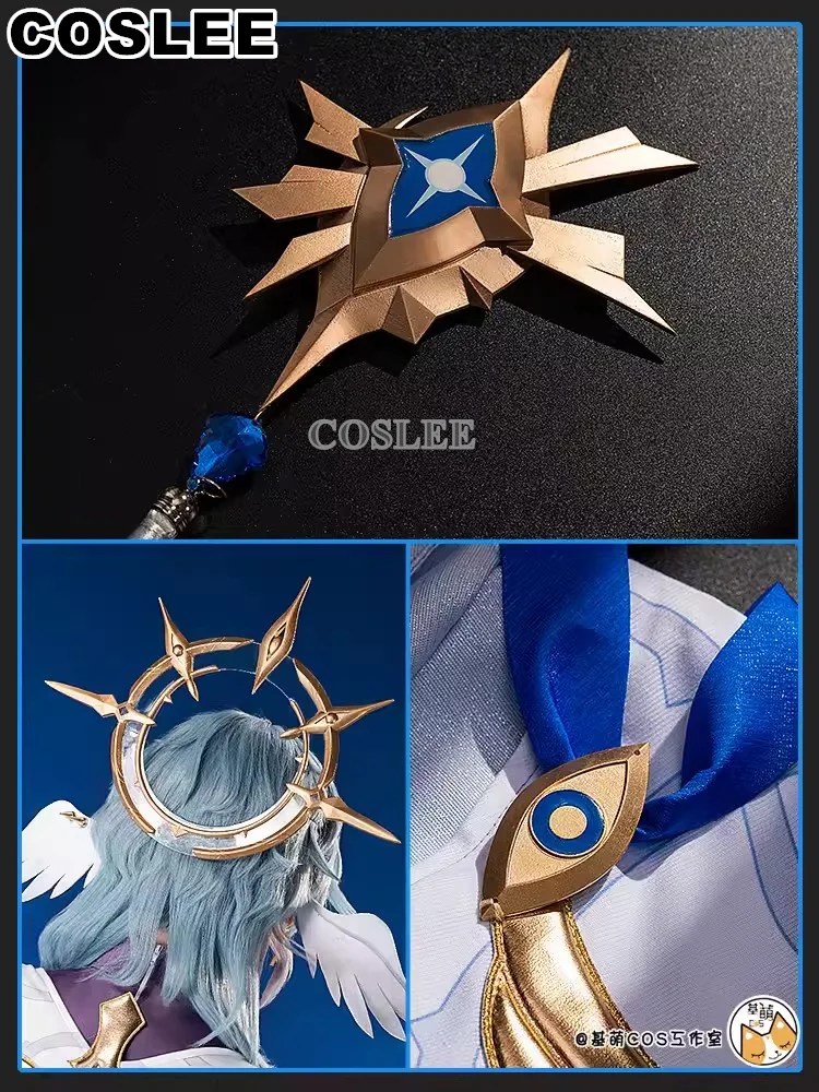 COSLEE Sunday косплей игры Honkai: Звездный рельсовый костюм нежная Красивая униформа для