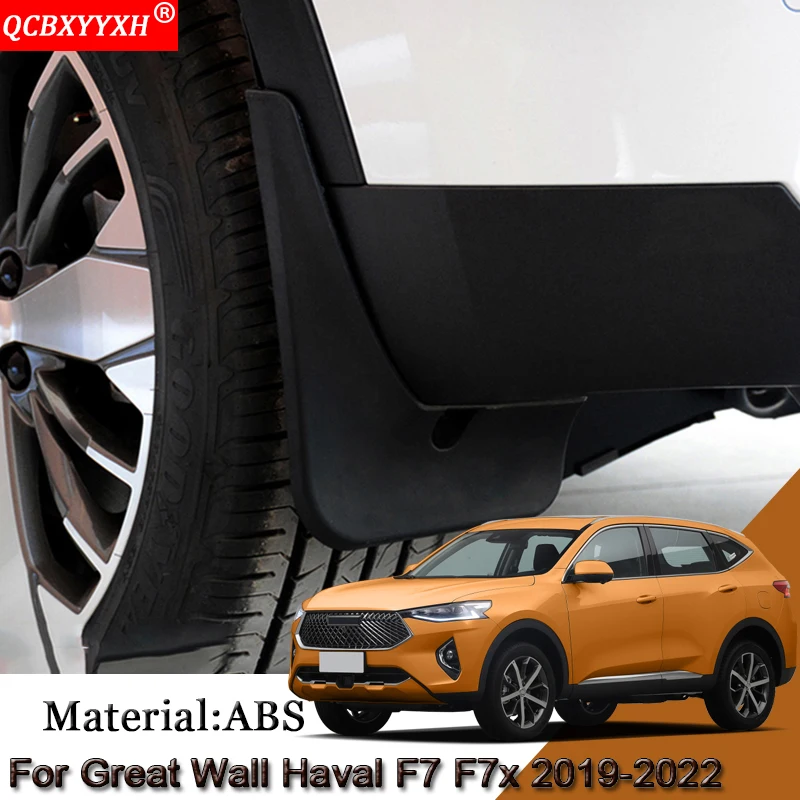 

Car Mud Flaps Splash Guard Mudguard Mudflap Fender External Cover Automobiles Accessories For Great Wall Haval F7 F7x 2019-2022