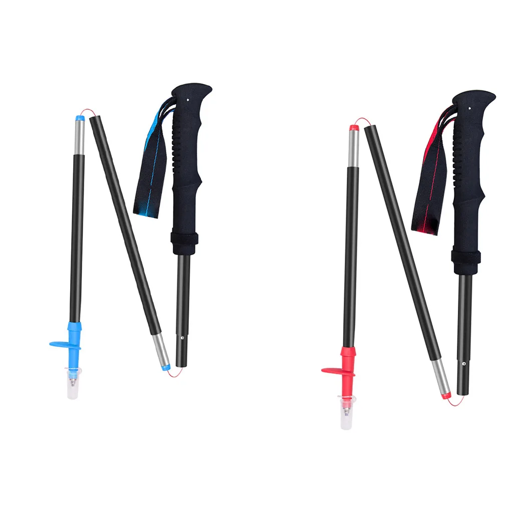 

Ультралегкий складной регулируемый альпеншток из алюминиевого сплава для кемпинга и пешего туризма