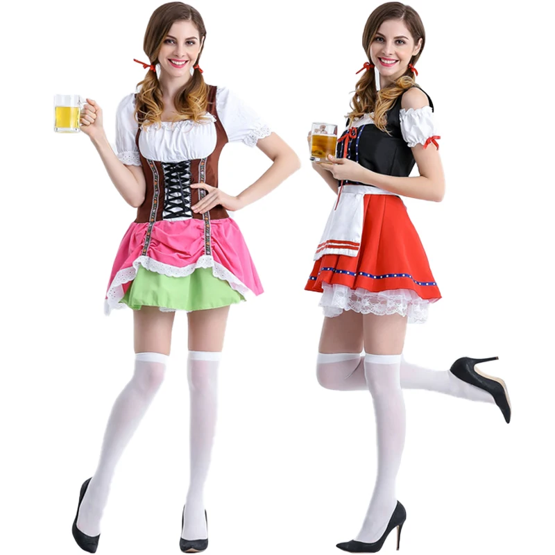 

Мандиландия, платье на Хэллоуин для взрослых женщин, Немецкий фестиваль немецкого Фестиваля Пива, баварский Октоберфест, традиционный кост...