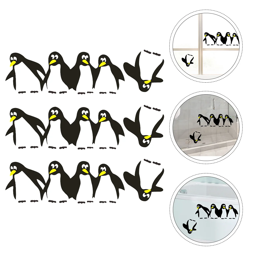 

Wall Stickers Fridge Decal Sticker Penguin Animal Baby Decals Penguins Bedroom Refrigerator Kids Carpvc Animals