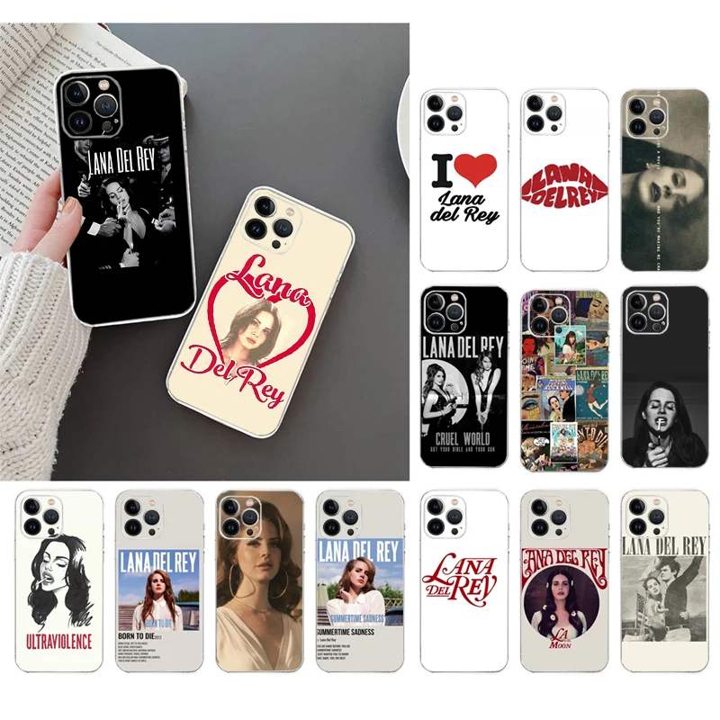 Lana Del Rey Phone Case For iphone 14 13 12 11 Pro Max XS XR X 12mini 14 Plus 7 8 SE Mobile Phone Case Funda
