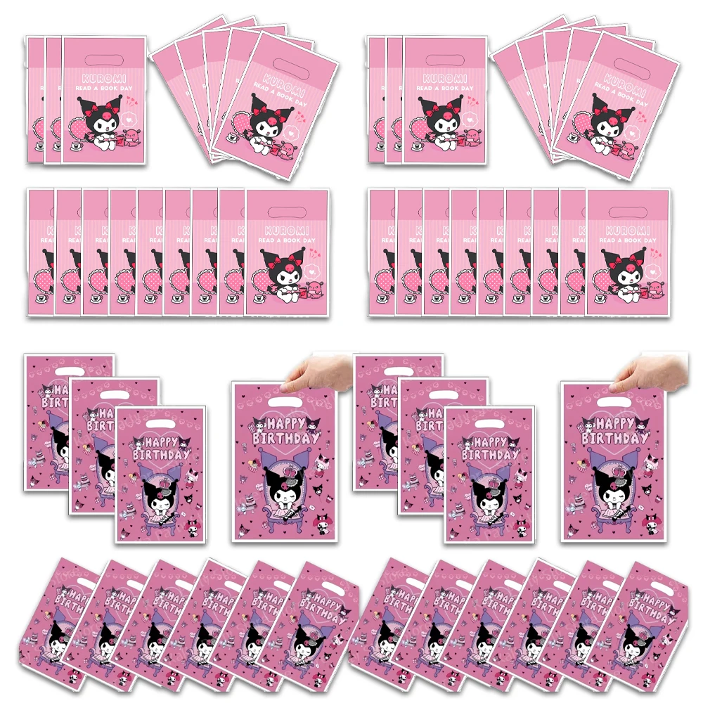 10 шт. подарочные пакеты для вечеринки Kuluomi сумки конфет с милыми мультяшными