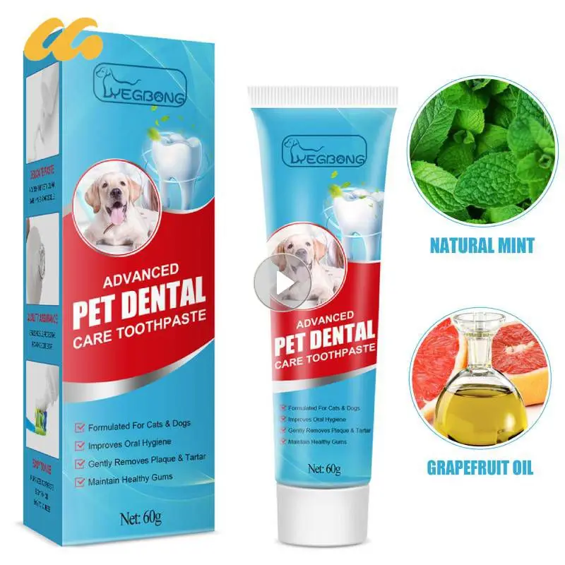 

Pet Toothpaste Edible Professional Oral Care Deodorant Fresh Breath Tartar Cleaning Pets Oral Control Teeth Cleaning For Dog Cat