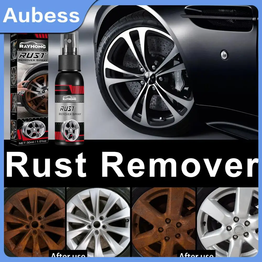 

Automotive Derusting Spray Non-conductive Rust Remover Liquid Car Chemicals Products Detergent Brightener Convenient Safely 30ml