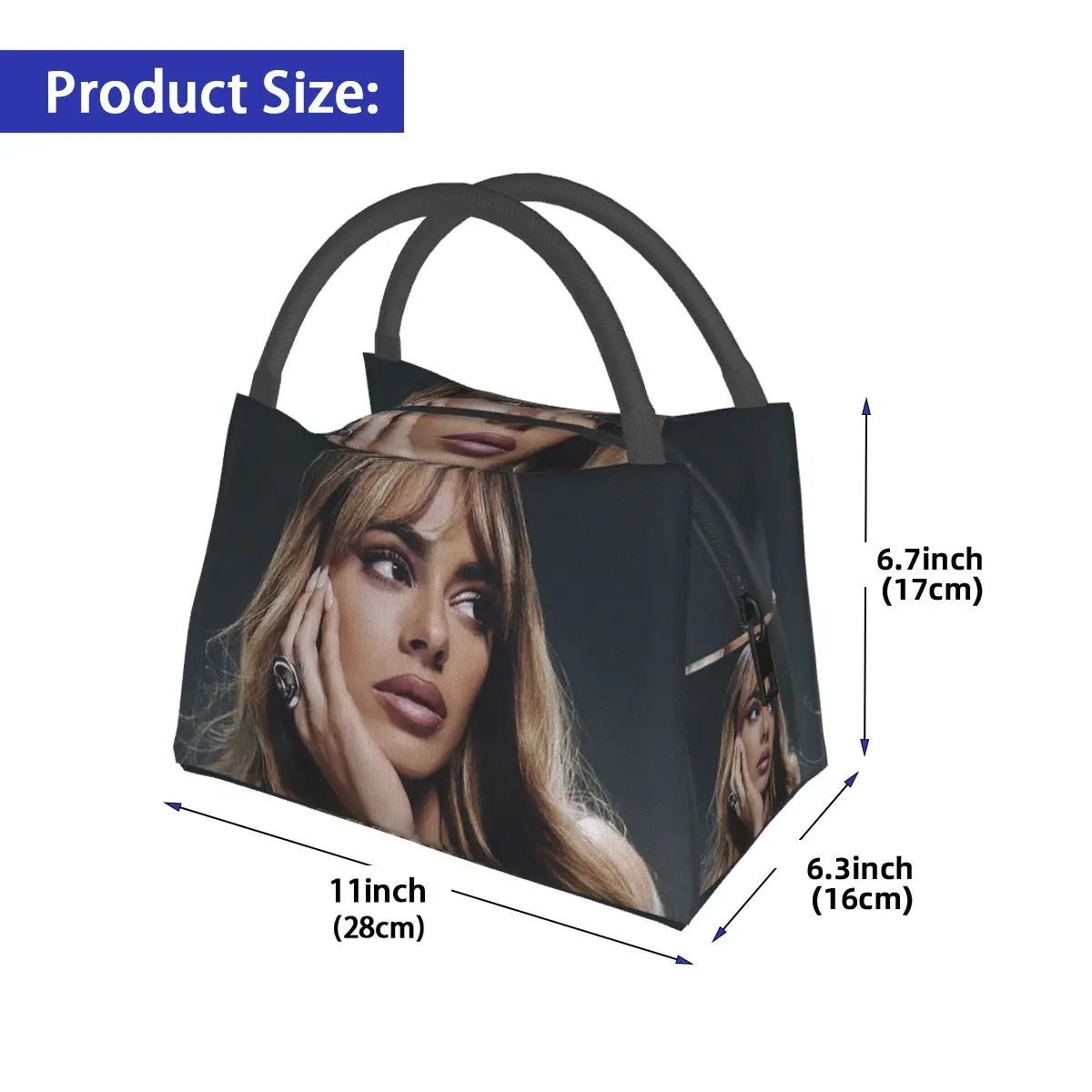 Фото Термосумка для обедов Tini Stoessel Tour для женщин и детей, портативная сумка-ланчбокс для еды, термосумка-тоут №2