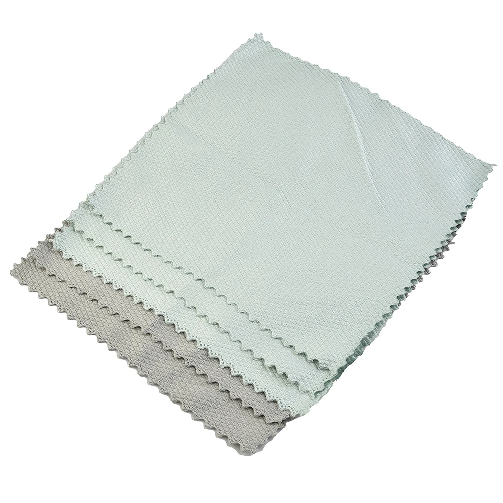 

5/10Pcs 25*25 Anti-Grease Cleaning Cloths Polyester Nano Scale Streak-Free Miracle Kitchen Reusable Cleaning Towel