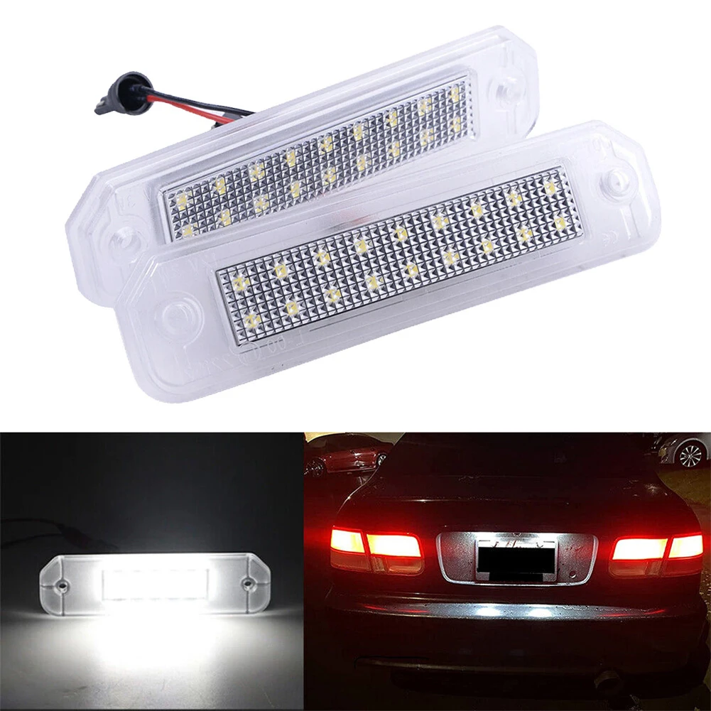 

3W LED Car Number License Plate Light Lamp For Honda Civic Del Sol 1993-1997 Auto License Plate Lights Car Accessories