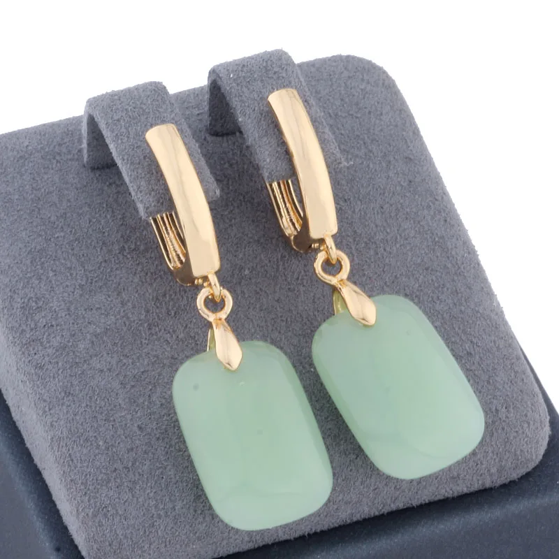 Женские серьги-подвески золотого цвета висячие серьги повседневные ювелирные