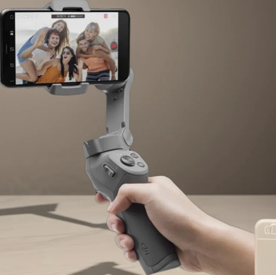 Ручной 3-осевой стабилизатор для смартфона DJ I OM с рукояткой Штатив видеозаписи в