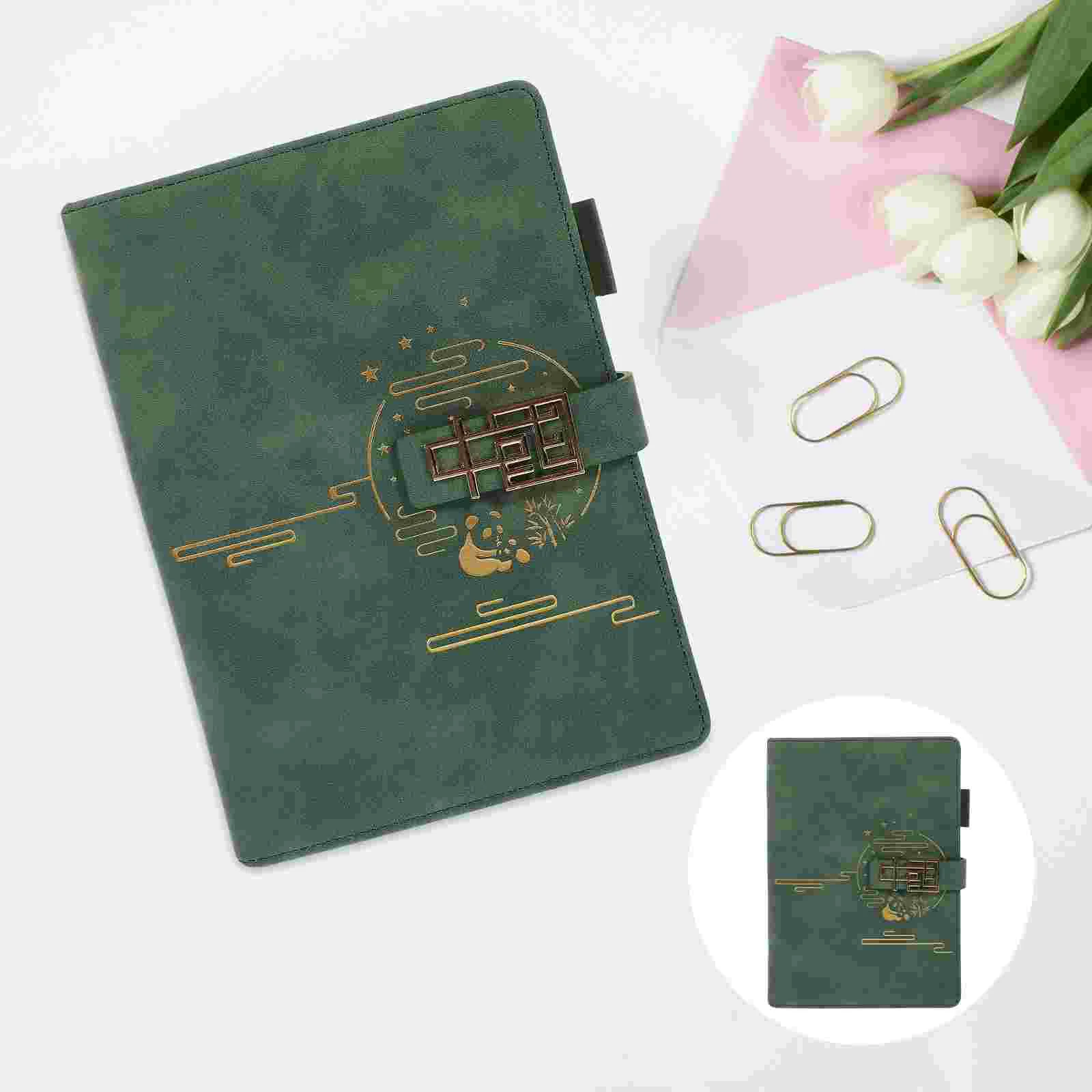 

Planner Journal Notebook Daily Schedule Writing Book Notepad Diary Pu Calendar Weeklychinese Lined Notebooks Dated Vintage
