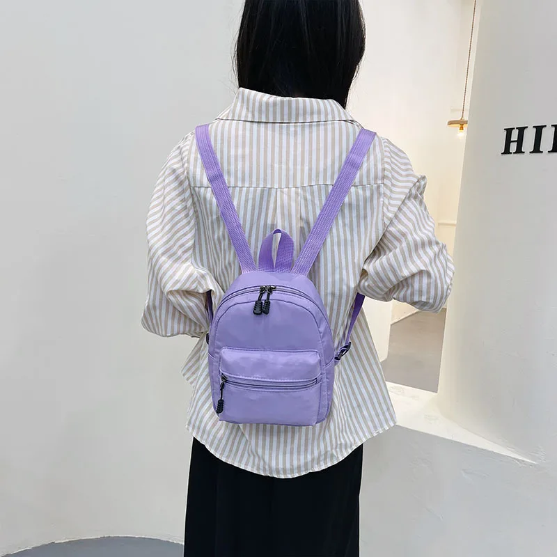 Xiaomi Fashion Backpack Nylon Female Bag Solid Color Women's Backpacks Small School Bags for Teenage Girl Casual Shoulder Bag