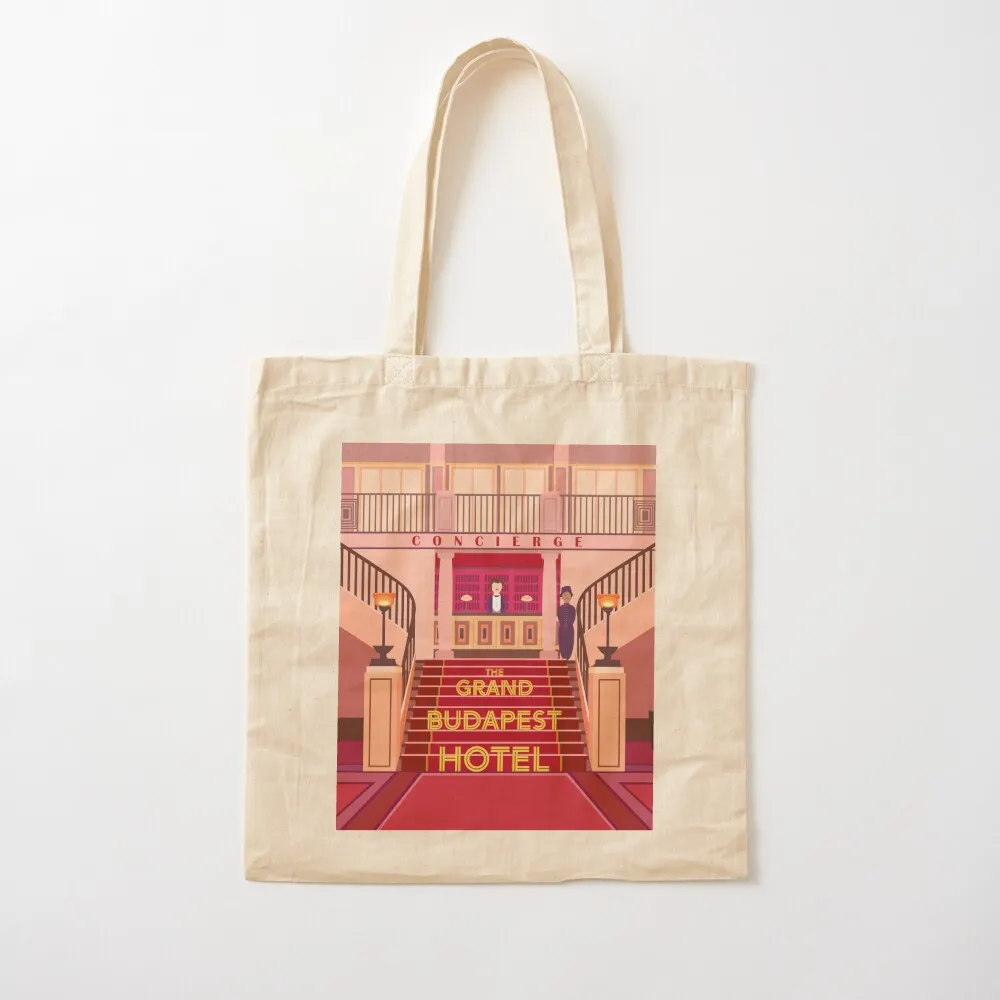 Фото Сумка-шоппер «The Grand Budapest Hotel Lobby» для пляжа, женская сумка для покупок. №2