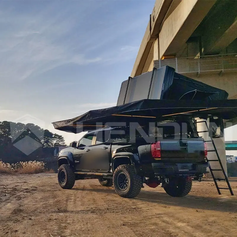 Автомобильная палатка боковой тент на крыше 270 градусов быстрооткрывающиеся