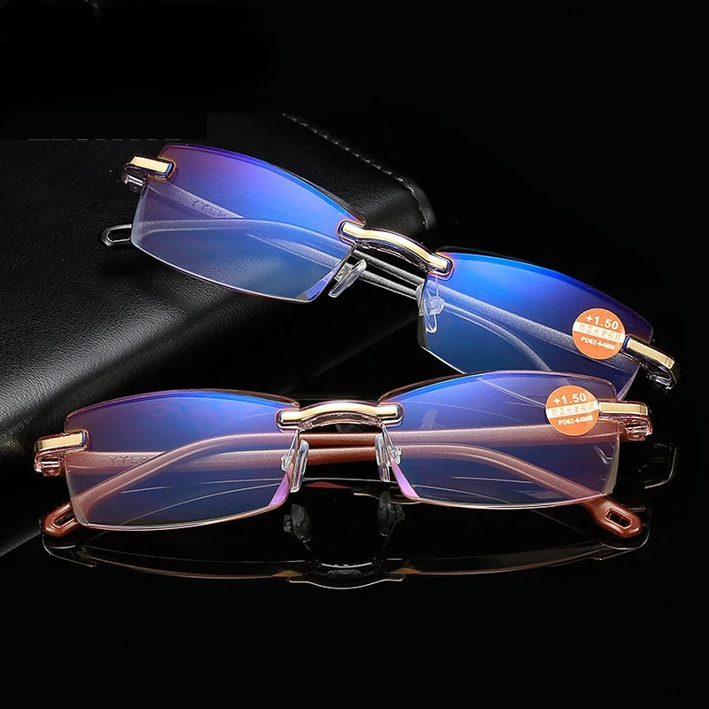 

Men Reading Glasses Business Style Presbyopic Glasses Women Ultralight Glasses Anti Blue Light Eyeglasses Reading Glasses Women
