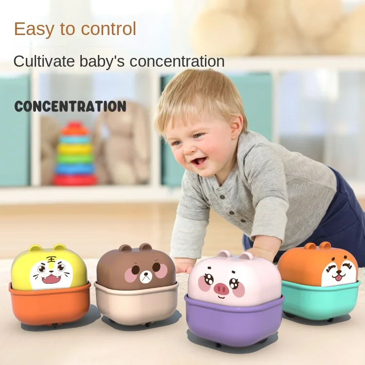 

Детский мультяшный Забавный животный инерционный воин милый пуш-тип чашка питомец Детский подарок игрушки для скалолазания