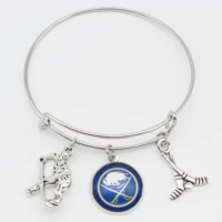 charms diy us ice hockey team eastern conference northeast division buffalo dangle diy bracelet sports jewelry accessories