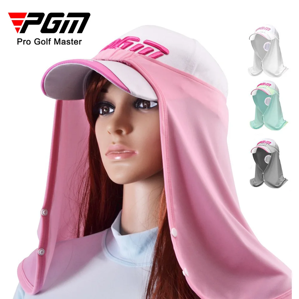 

PGM Golf Sunscreen Summer Ice Silk Scarf Sunscreen Headscarf Mask Cool Anti UV Fishing Sunshade Muffler Golf Veil For Cycling