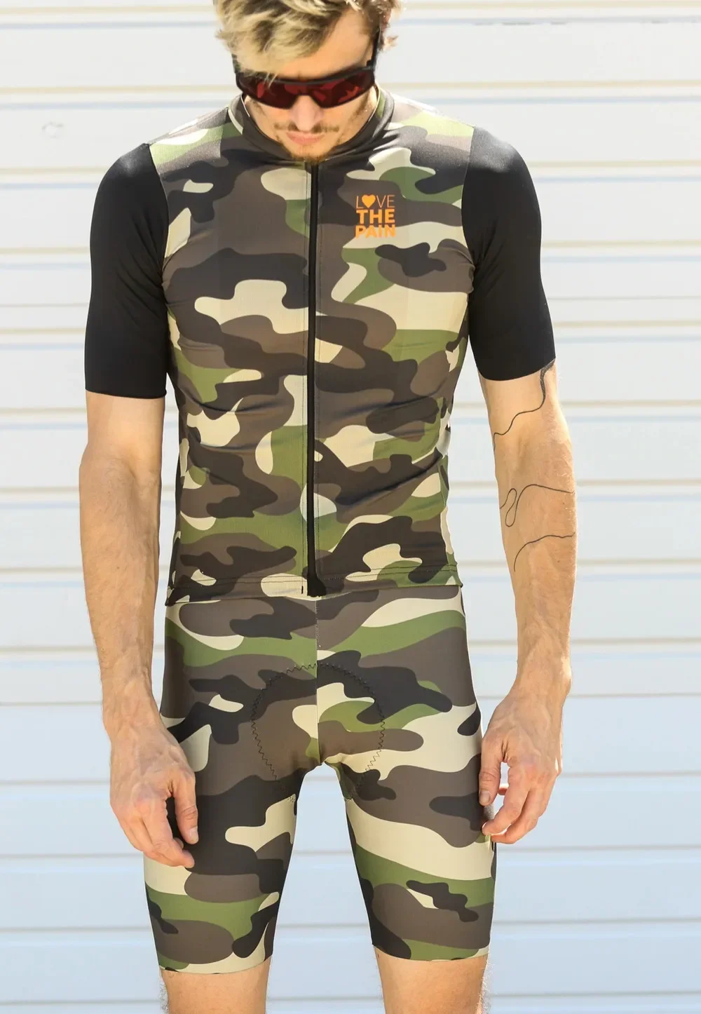 Мужской велосипедный комбинезон Love The Pain летний короткий трикотаж комплект Mtb