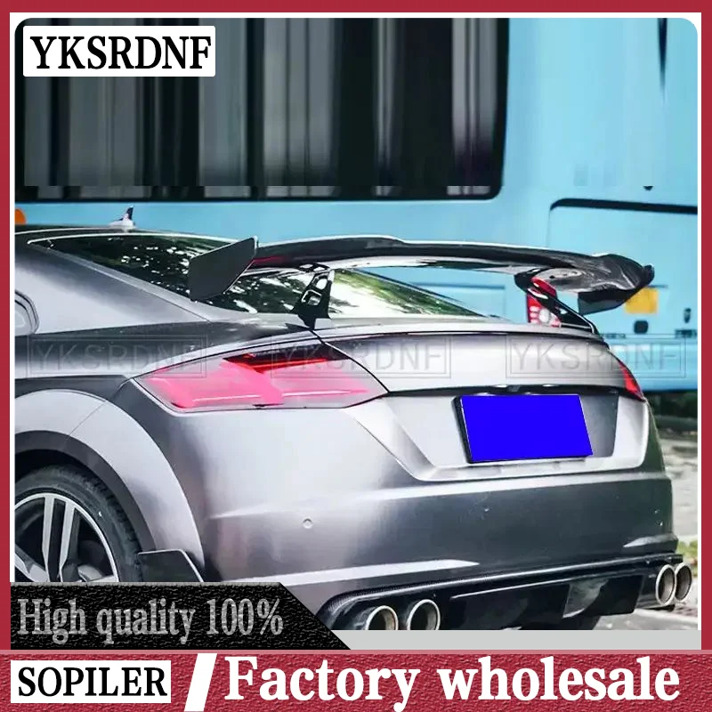 Высококачественный спойлер из углеродного волокна YKSRDNF для Audi New