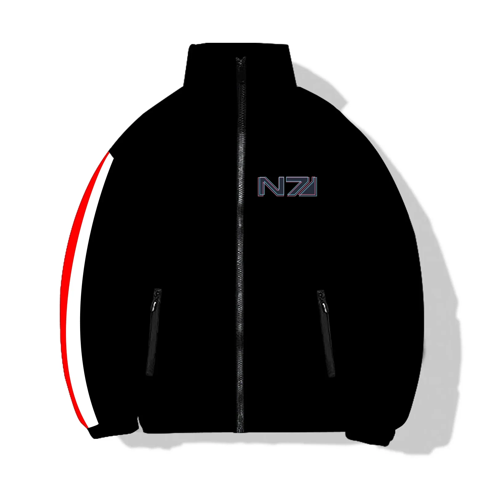 Мужские куртки Embordery косплей N7 зимнее мужское пальто с эффектом Mass модное новое и