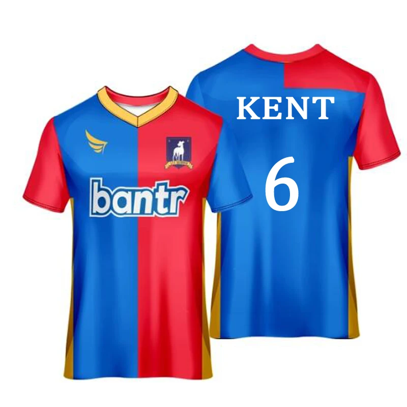 

2023 Ted Lasso AFC Richmond Season 3 Spanish Men's and Women's T-shirts Outdoor Joint Role Play Breathable Sports Short Sleeves6