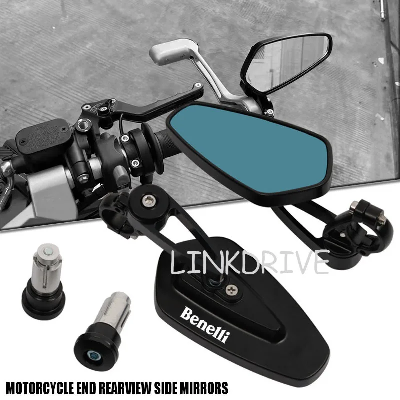 

Untuk Benelli Leoncino 250 500 800 Motor 22Mm 7/8 "Pegangan Batang Aloi Aluminium Cermin Sisi Samping Spion