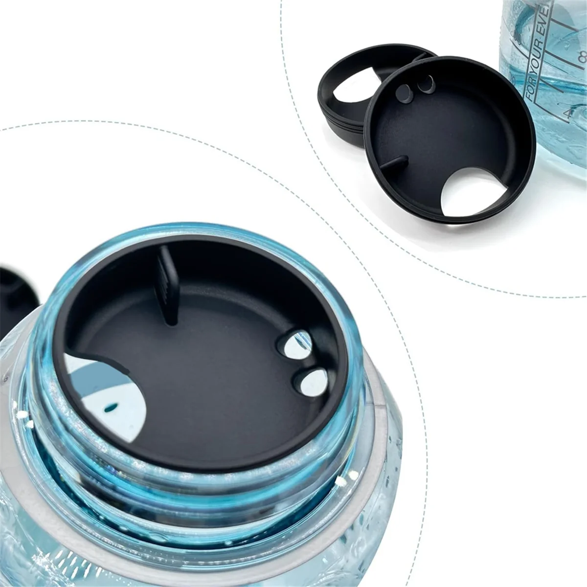 2 шт. силиконовая крышка для брызговика с широким горлом Nalgene защита от брызг 32