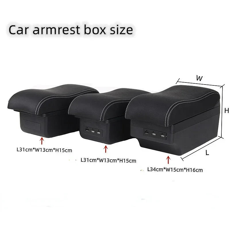 Поворотный подлокотник для Honda Fit Jazz 2002-2007 хэтчбек центральная консоль ящик