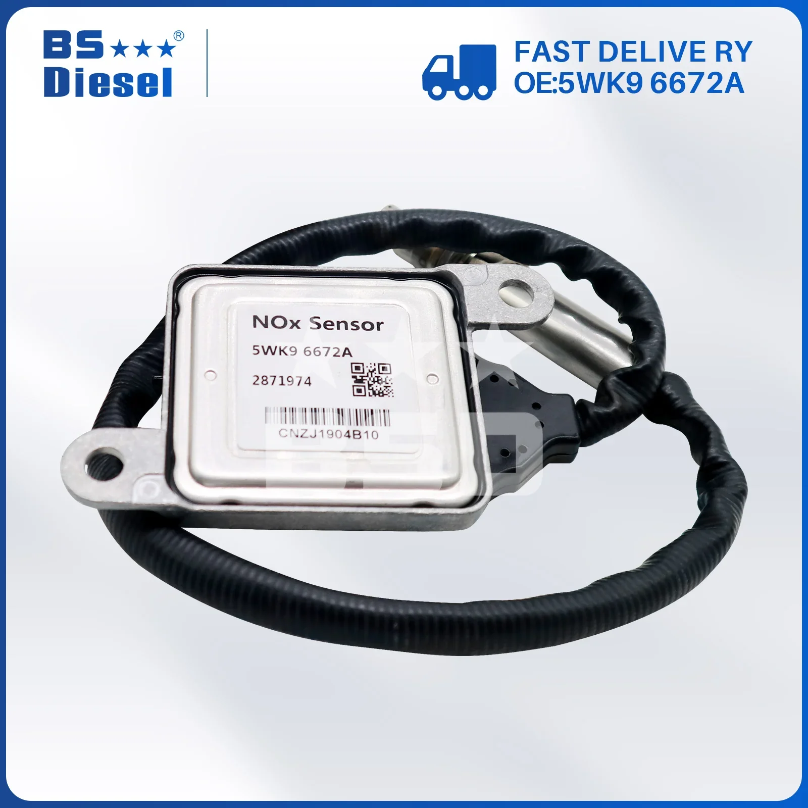 Датчик Nox 5WK9 6672A запасных частей автомобиля 2871974 2894943 кислорода азота RX 5WK96672A для