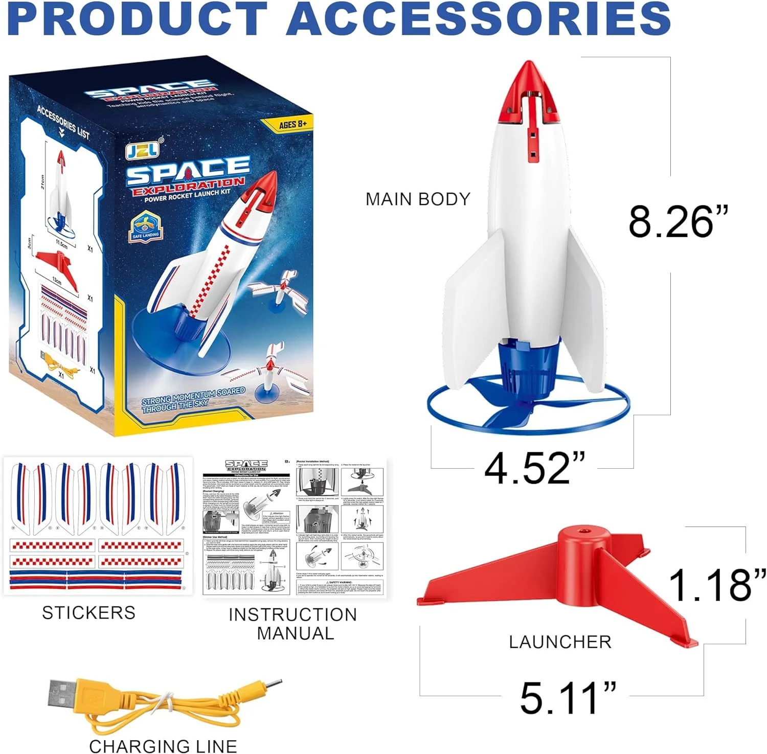 Электрическая игрушка-пусковая установка для детей перезаряжаемая игрушка