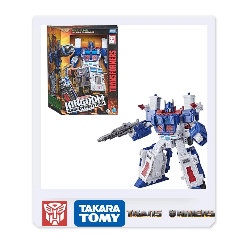 

TAKARA TOMY genuine Transformers children's toys war Cybertron siege series kingdom leader level F0700Ultra Magnus action model