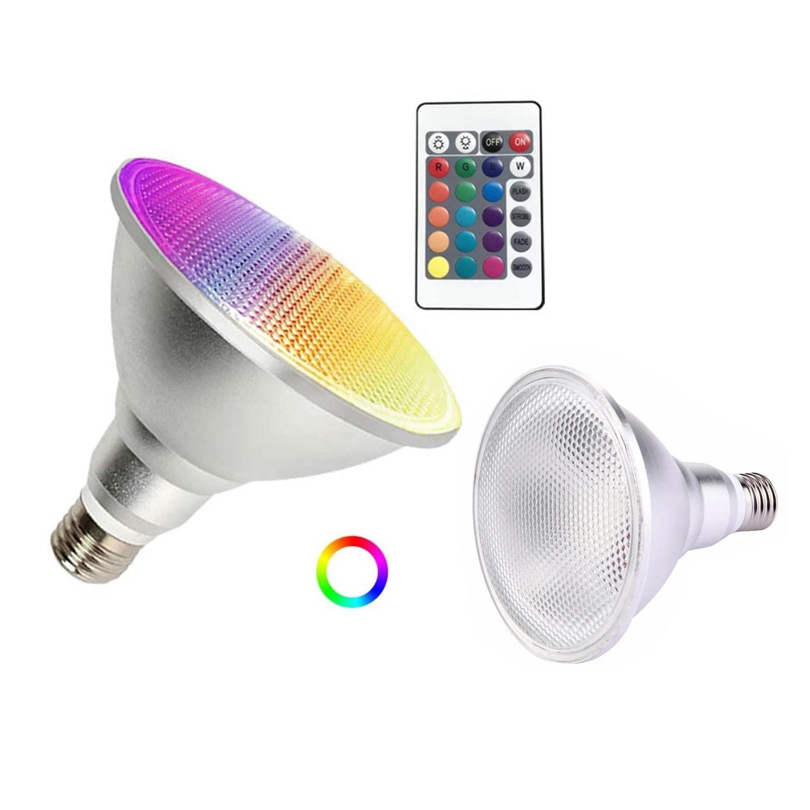 15w 25w E27 Регулируемый свет Rgb Par30 Par38 Свет наружное освещение Par Управление сценой