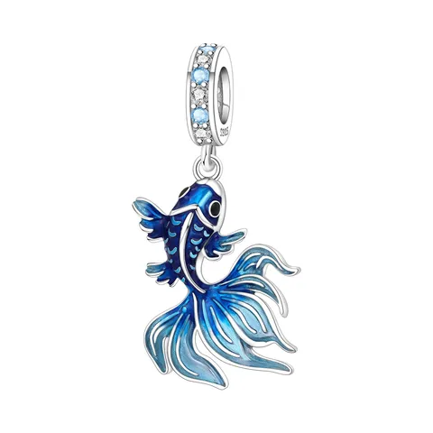 Серебряный кулон с жемчугом CYMYSS