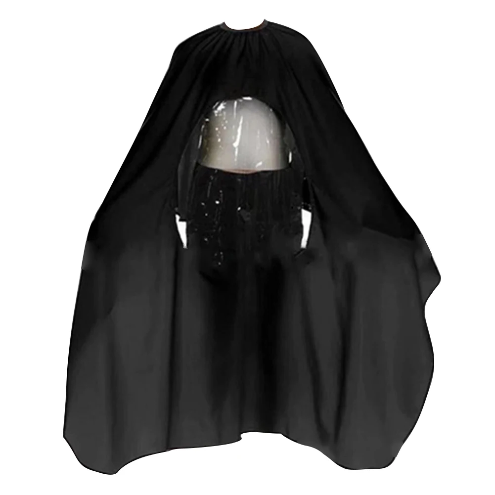 

Barber Home Salon Kids Adult With Viewing Window Gown Hair Cutting Cape Coloring Adjustable Neck Waterproof Anti-static Clean