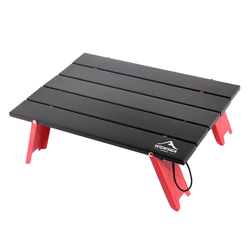 

AFBC WIDESEA Small Folding Camping Table Mini Portable Table Portable Beach Table For Outdoor Cooking Backpacking RV Fold Travel