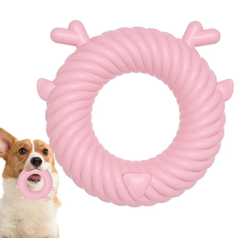 

Dog Chew Toy Tough Chew Toys For Training Teething Toys For Stress Relief Interactive Indestructible Dog Toys Cleaning Teeth Pet