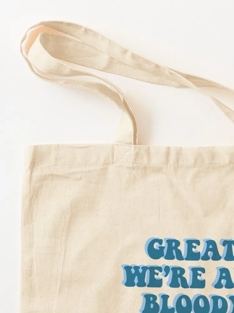 GREAT WE’RE ALL BLOODY INSPIRED - Newt The Maze Runner Tote Bag sac pour femme Сумки для конфет Подарочные пакеты