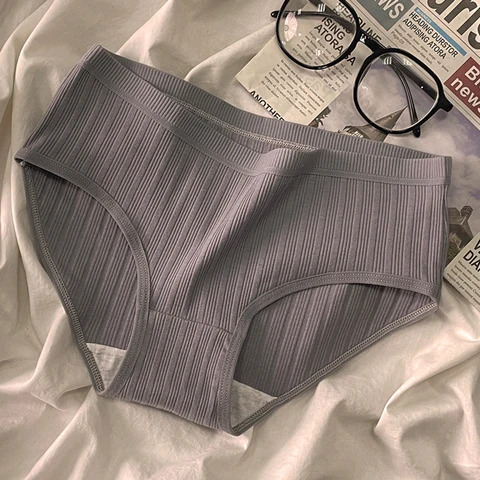 Сорт, женское нижнее белье из хлопчатобумажной ткани, разносезонные дышащие треугольные трусики обычной длины