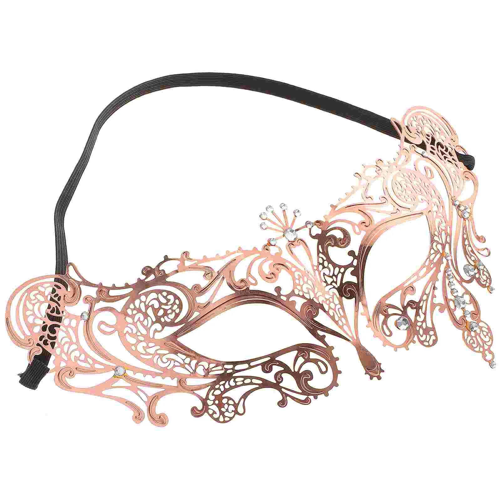 Венецианская металлическая маска-сверло высококачественная маскарадная маска с