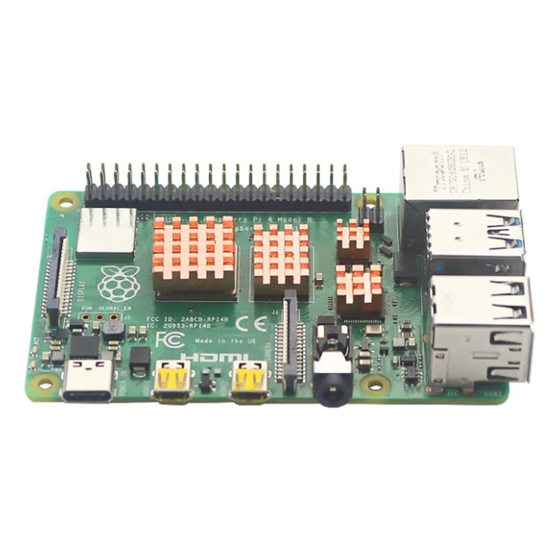 

Радиатор из чистой меди, 4 шт., с теплопроводными радиаторами для Raspberry Pi 4b 1G 2G 4G 4 шт./компл. K1KF