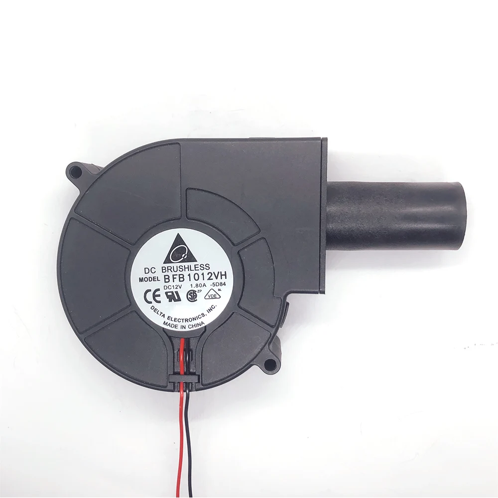Фото Новый центробежный турбонагнетатель BFB1012VH DC12V 1.8A 9733 9 см с мощным объемом воздуха и адаптером питания №4