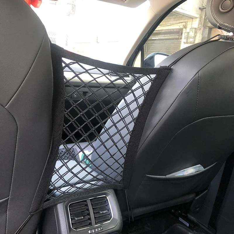 

Car Storage Net Bag Organizer Holder Mesh Seat Back Network For Opel Astra G/GTC/J/H Corsa Antara Meriva Zafira Insignia Mokka